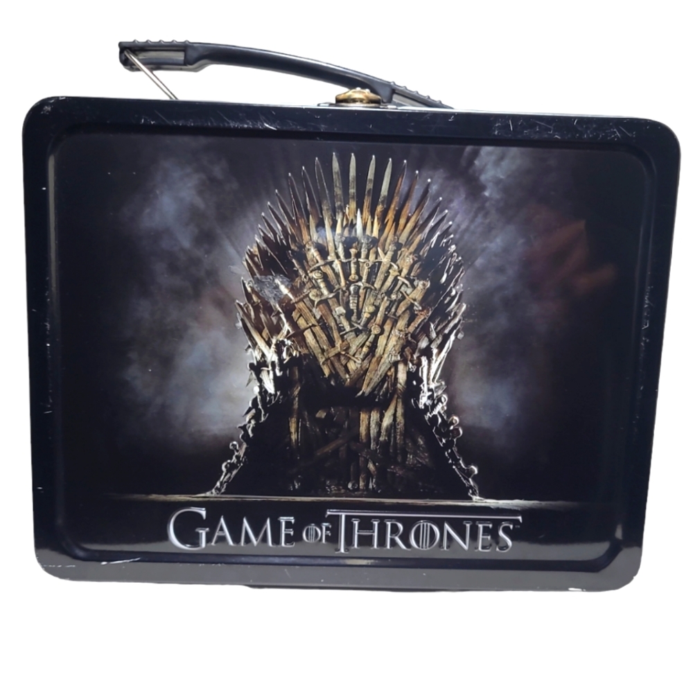 Game of Thrones Tin Lunch Box IRON THRONE Collectible Dark Horse Comics HBO 2013